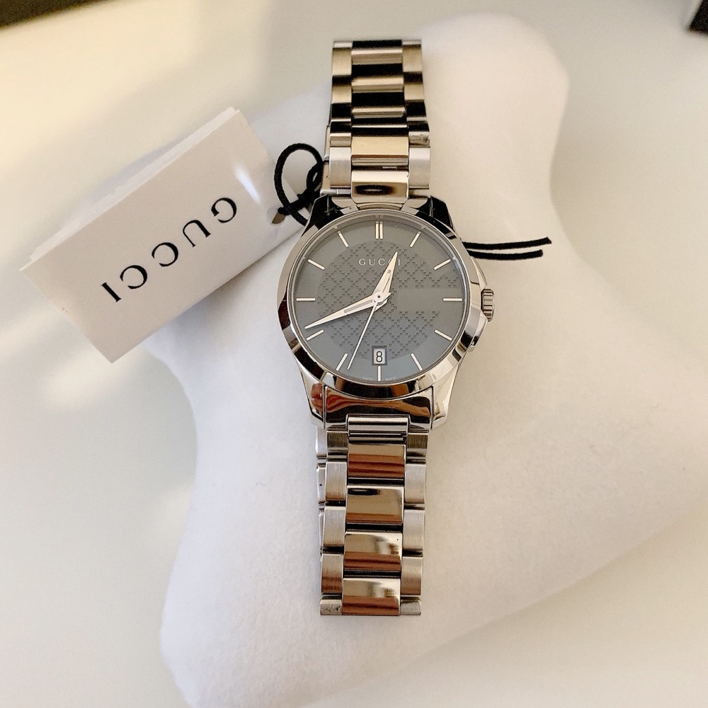 ❌SOLD❌NWT GUCCI G-Timeless Bracelet Watch, 27mm - Picture 4 of 8